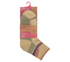 Skechers Women|Clothing | 2 Pack Women's Trail Quarter Socks