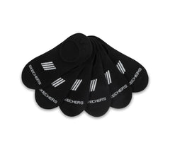 Skechers Women|Clothing | Super Soft No Show Liner Socks - 6 Pack