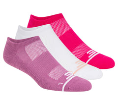 Skechers Women|Clothing | 3 Pack Women's No Show Premium Basic Socks