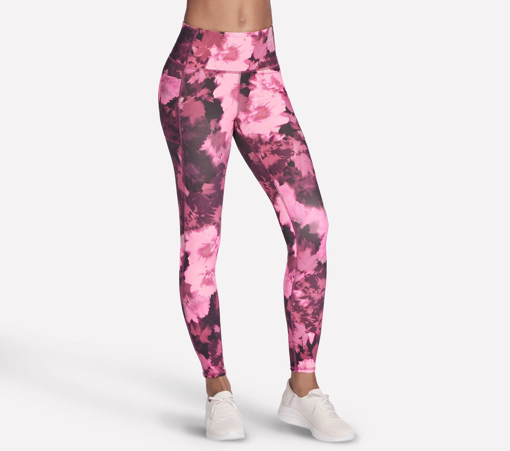 Skechers Women | GO FLEX RIB Inbloom Full Length High-Waisted Legging