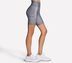 Skechers Women | GO FLEX Printed High Waisted 8 Inch Bike Short