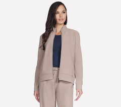 Skechers Women | GO Luxe Rib Everyday Full Zip Jacket