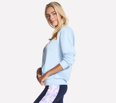 Skechers Women | Floral Diamond Pullover Hoodie