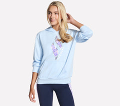 Skechers Women | Floral Diamond Pullover Hoodie