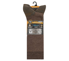 Skechers Men|Clothing | Work: 3 Pack Men's Over Calf Compression Socks