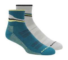 Skechers Men|Clothing | 2 Pack Men's Quarter Trail Socks