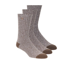 Skechers Men|Clothing | Super Soft Boot Crew Socks - 3 Pack