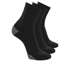Skechers Men|Clothing | 3 Pack Men's Performance Running High Quarter Socks