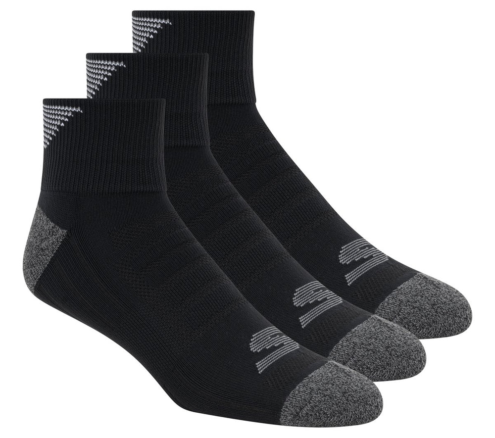 Skechers Men|Clothing | 3 Pack Men's Half Terry Quarter Crew Socks