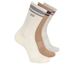 Skechers Men|Clothing | 3 Pack Men's Lifestyle Crew Socks