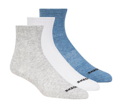 Skechers Kids|Clothing | 3 Pack Boys' Crew Cotton Socks