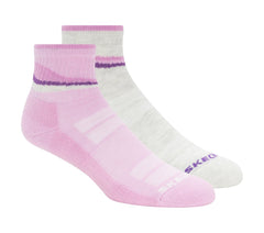 Skechers Clothing | 2 Pack Women's Trail Quarter Socks