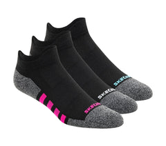 Skechers Clothing | Work: Lowcut Heel Tab Socks - 3 Pack