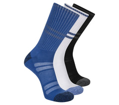 Skechers Clothing | 3 Pack Men's Reflective Performance Crew Socks