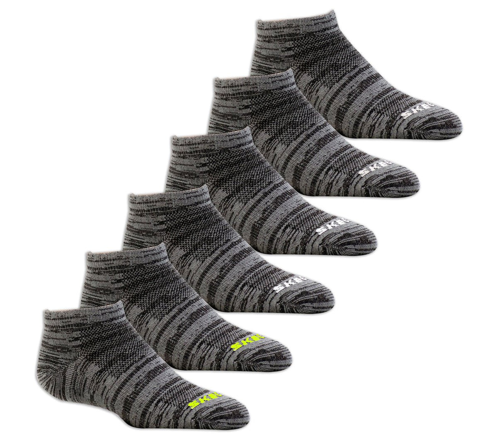 Skechers Clothing | 6 Pack Low Cut Non Terry Socks