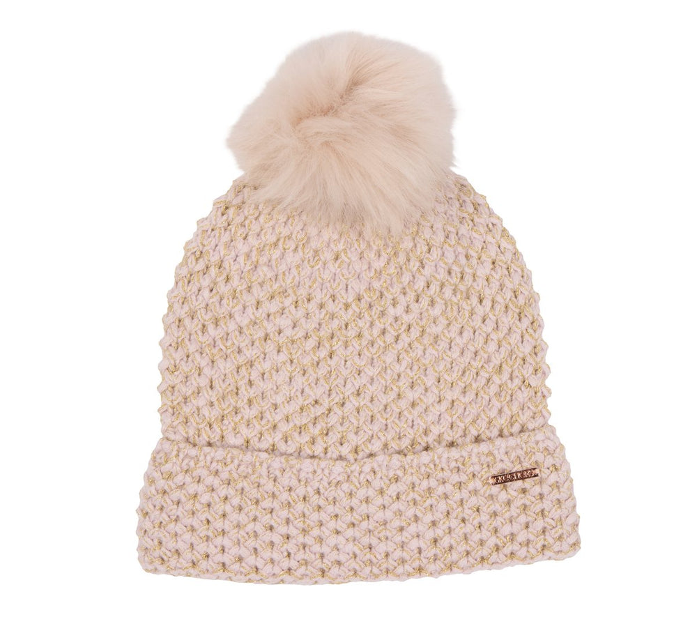 Skechers Clothing | Textured Pom Beanie