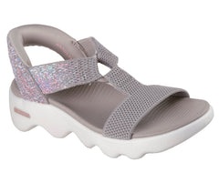 Skechers Women | Slip-ins: GO WALK Massage Fit Sandal - Confetti Sky