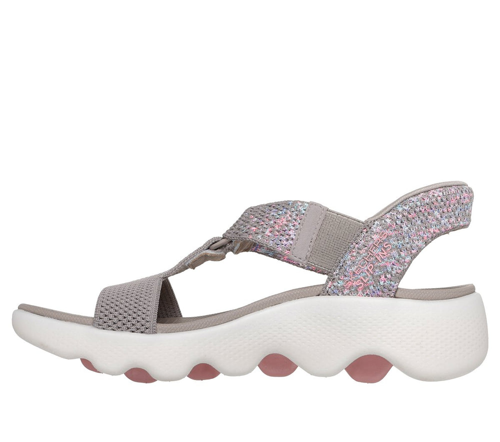 Skechers Women | Slip-ins: GO WALK Massage Fit Sandal - Confetti Sky