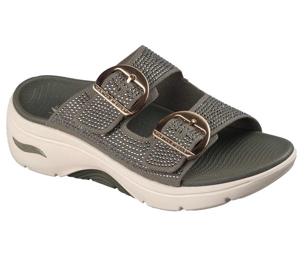Skechers Women|New Arrivals | Martha Stewart: GO WALK Arch Fit 2.0 Sandal - Showstopper