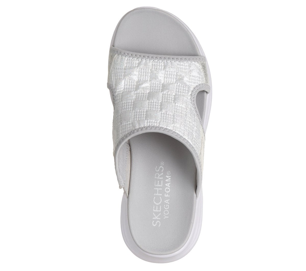 Skechers Women|New Arrivals | Contour Foam Sandal - Cozy Fit Costal Air