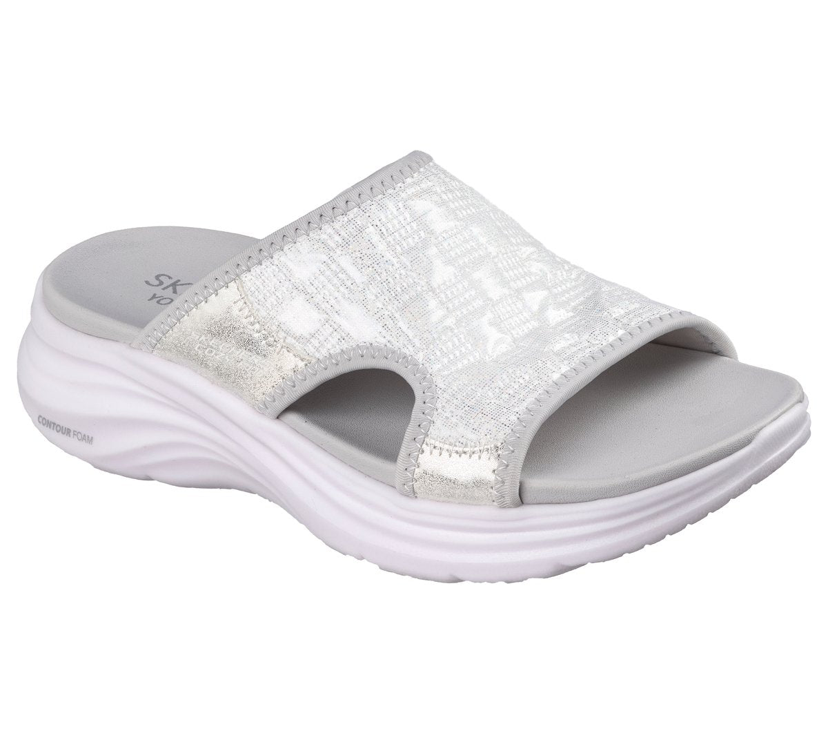 Skechers Women|New Arrivals | Contour Foam Sandal - Cozy Fit Costal Air