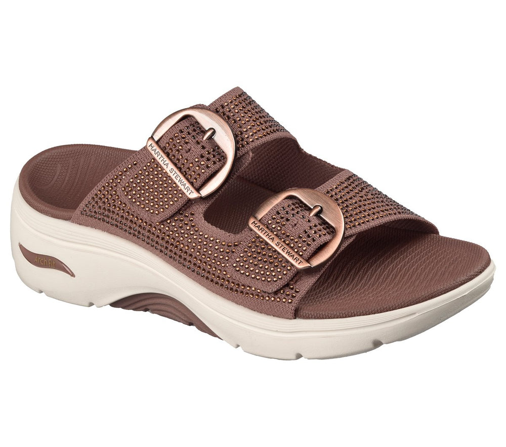 Skechers Women|New Arrivals | Martha Stewart: GO WALK Arch Fit 2.0 Sandal - Showstopper