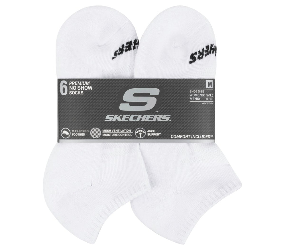 Skechers Women|Men|Clothing | 6 Pack Core Low Cut Medium Socks