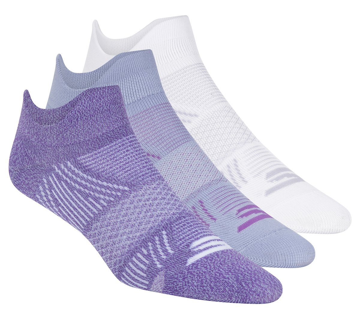 Skechers Women|Clothing | 3 Pack Women's Performance Low Cut Pattern Socks