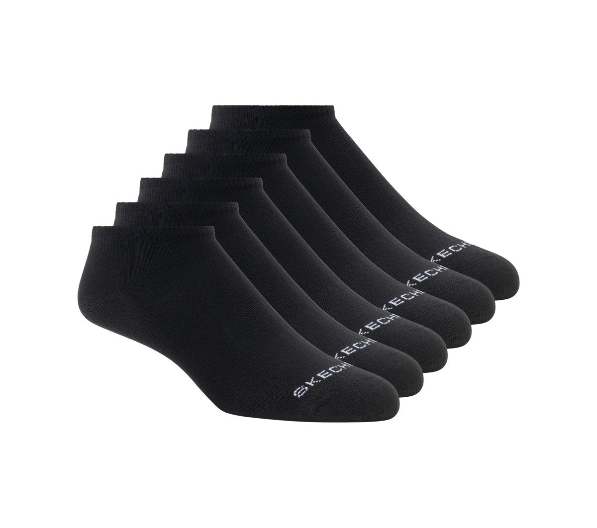 Skechers Women|Clothing | Cotton No-Show Socks - 6 Pack