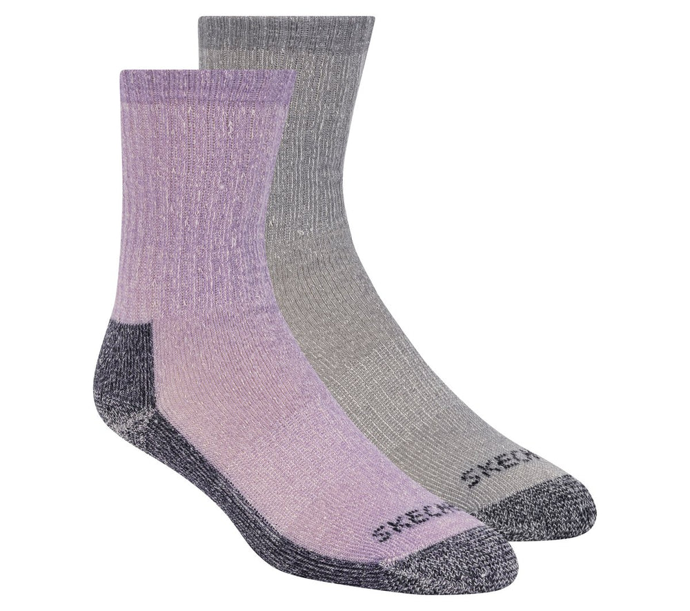 Skechers Women|Clothing | 2 Pack Women's Crew Wool Socks