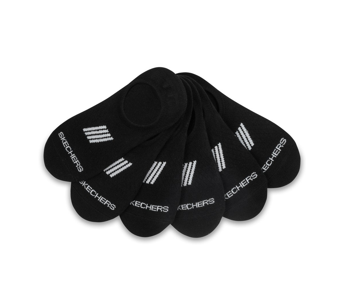 Skechers Women|Clothing | Super Soft No Show Liner Socks - 6 Pack