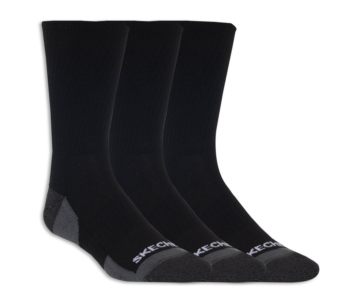 Skechers Women|Men|Clothing | 3 Pack Half Terry Crew Socks