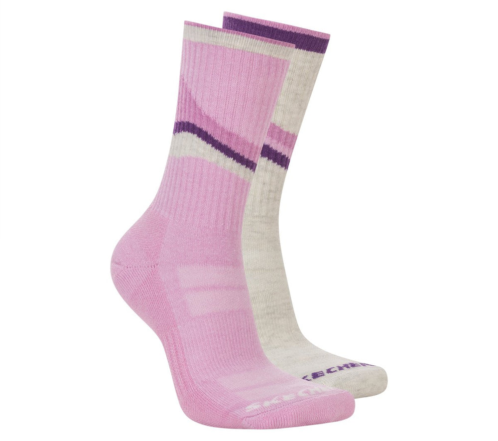 Skechers Women|Clothing | 2 Pack Women's Crew Trail Socks