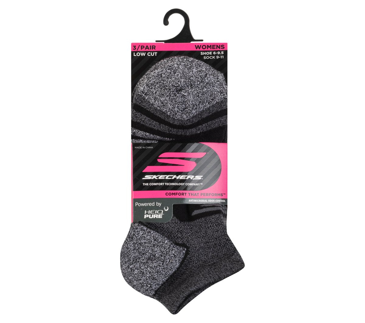 Skechers Women|Clothing | 3 Pack Women's Performance Low Cut Running Socks
