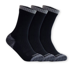 Skechers Women|Men|Clothing | 3 Pack Half Terry Work Crew Socks