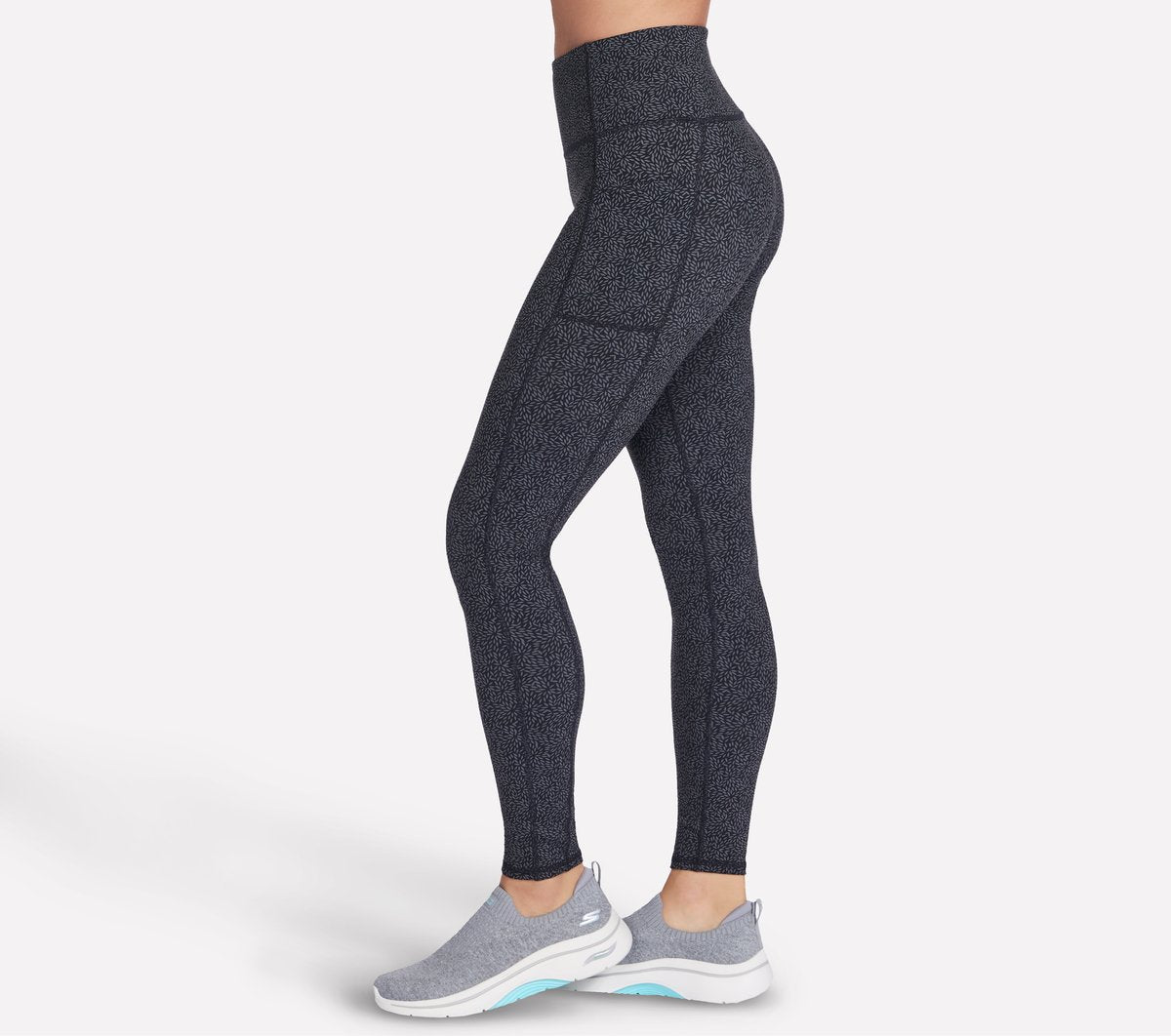 Skechers Women | GO WALK Full Length High-Waisted Daisies Legging