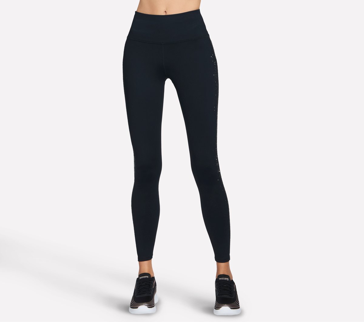 Skechers Women | GO WALK Diamond-Studded Full Length High-Waisted Legging