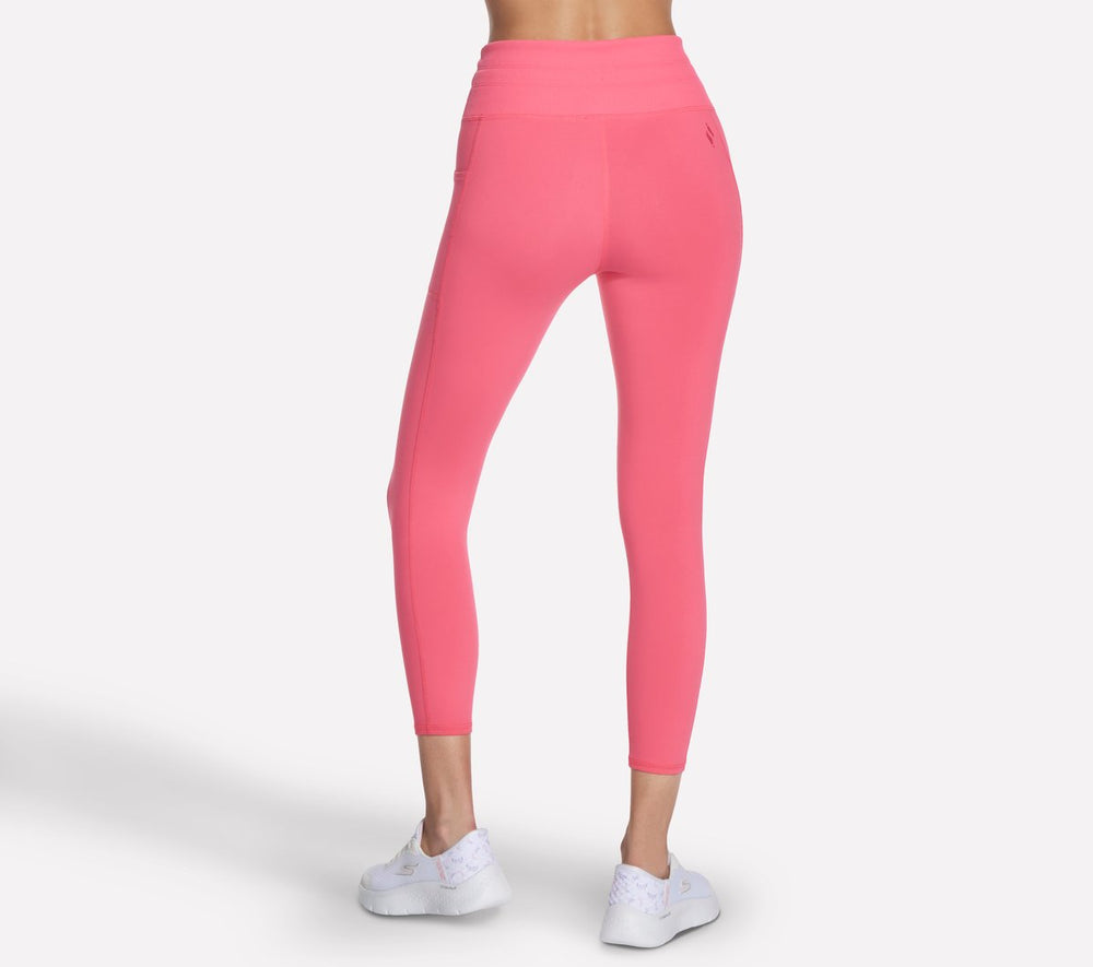 Skechers Women | GO WALK Rib Mix High Waisted 7/8 Legging