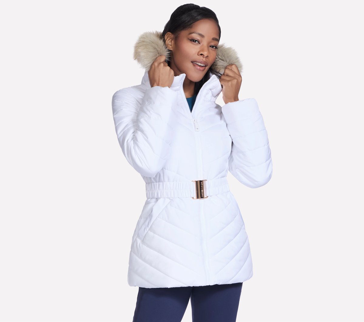 Skechers Women | On-The-GO GO SHIELD Cozy Fit Belted Parka
