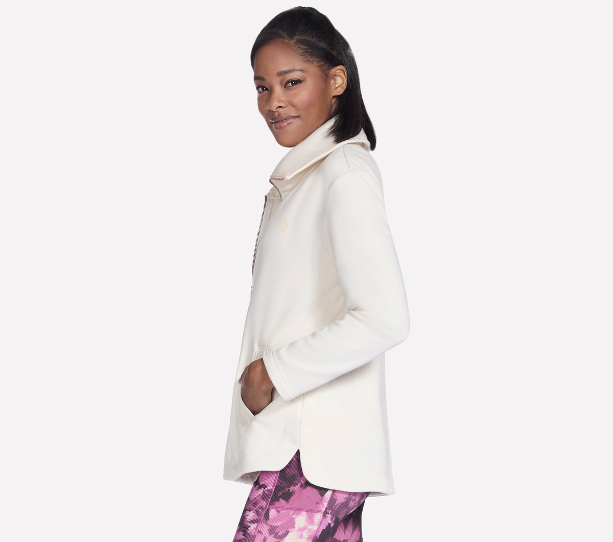 Skechers Women | GO SNUGGLE Tunic Full Zip Jacket