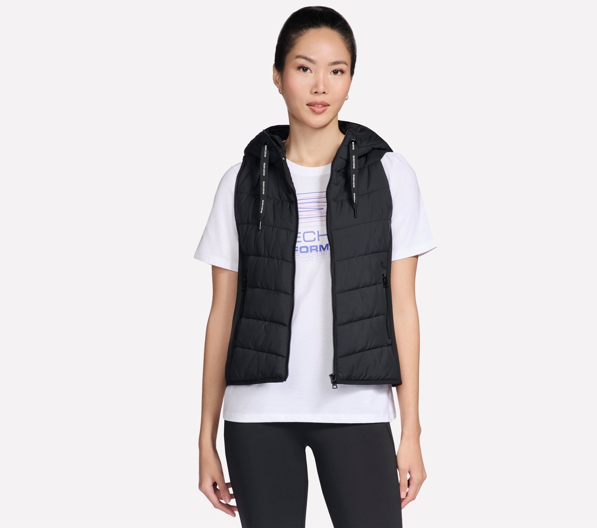 Skechers Women | Performance Elite Cozy Fit Hooded Vest