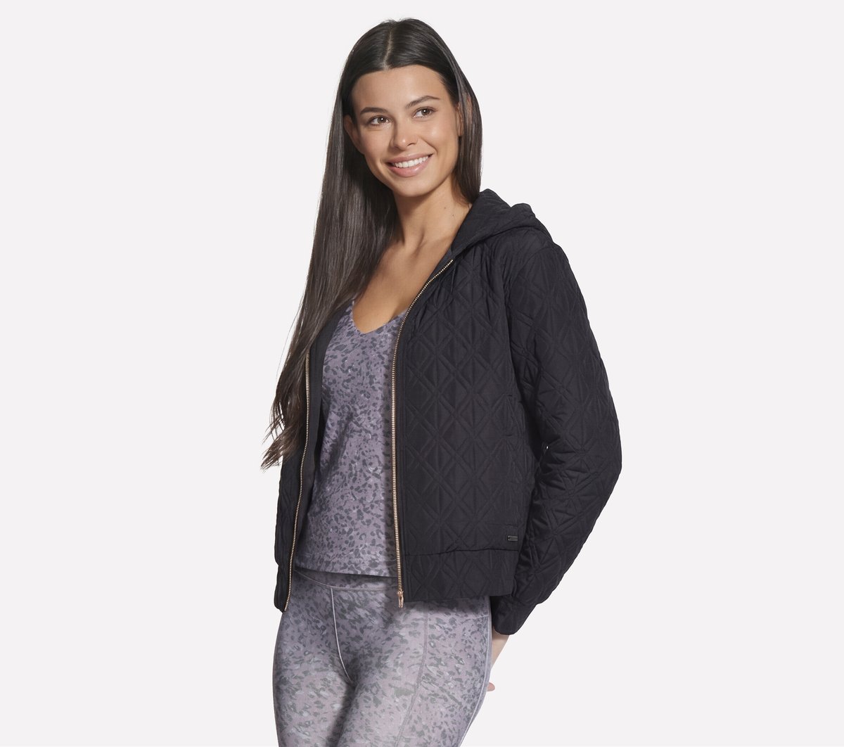 Skechers Women | GO WALK Cozy Fit Diamond Jacket