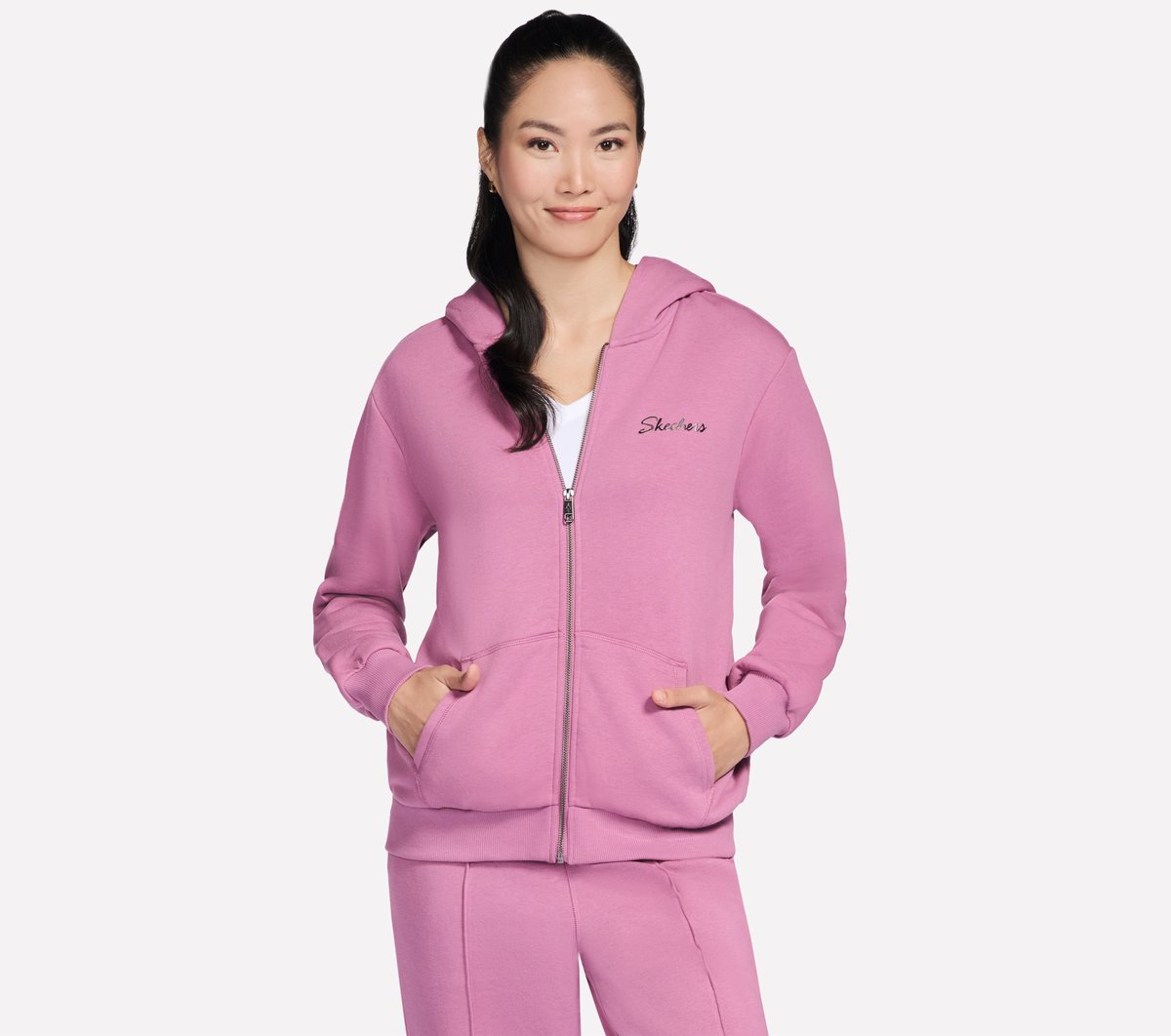 Skechers Women | SKECH SWEATS Signature Full Zip Hoodie