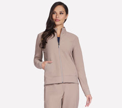 Skechers Women | GO Luxe Rib Everyday Full Zip Jacket