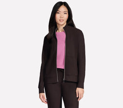 Skechers Women | GO Luxe Rib Everyday Full Zip Jacket