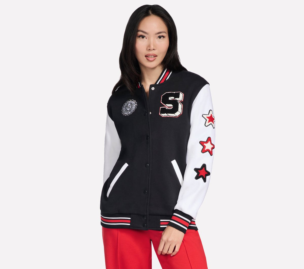 Skechers Women | Classic Varsity Jacket