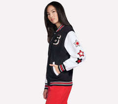 Skechers Women | Classic Varsity Jacket