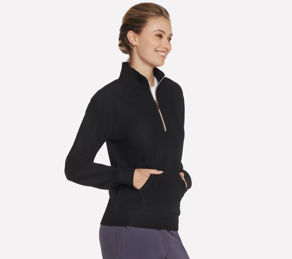 Skechers Women | GO LUXE Rib 1/4 Zip