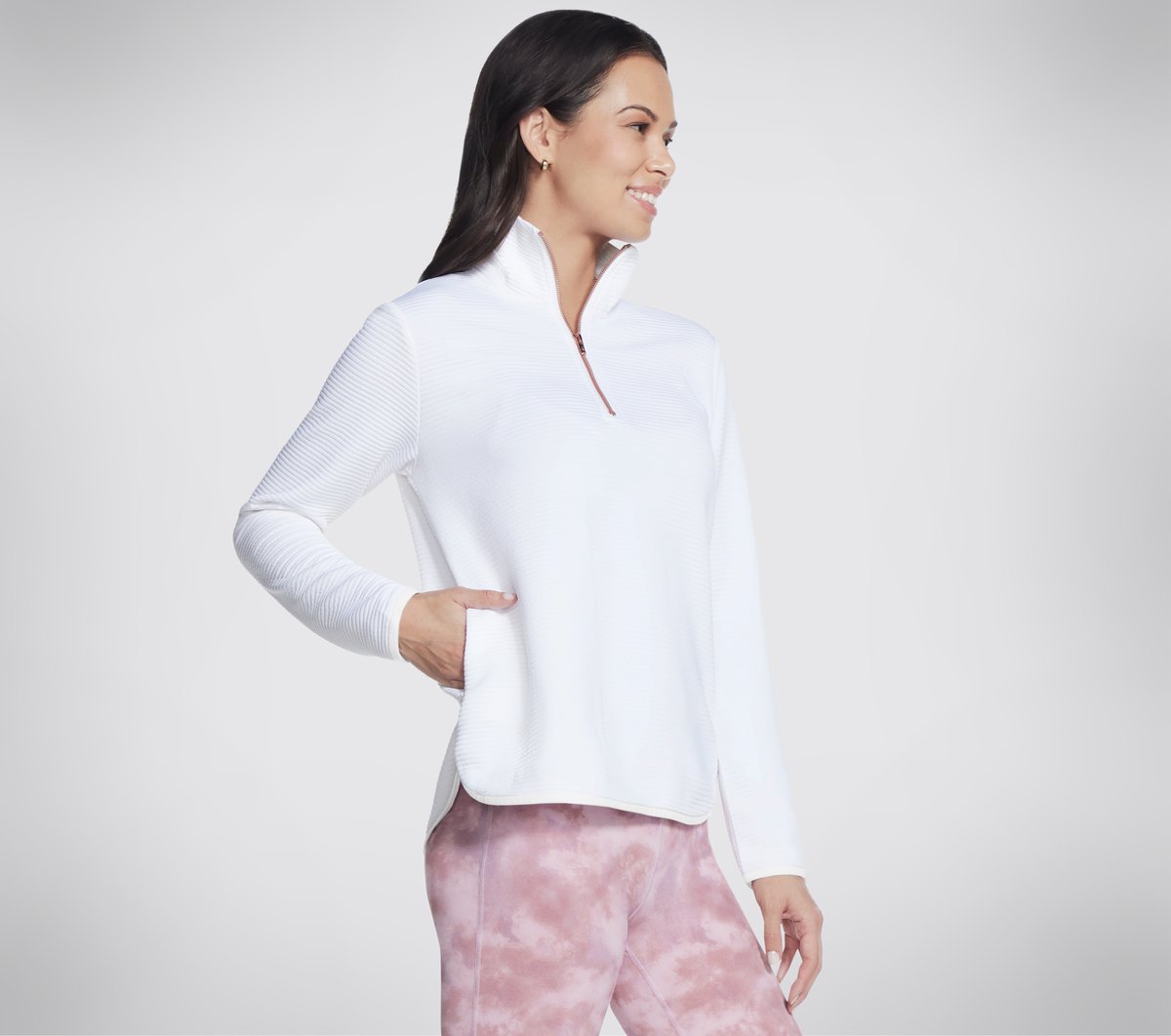 Skechers Women | Soft Knit Ottoman 1/4 Zip