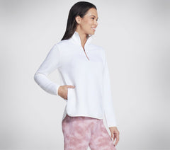 Skechers Women | Soft Knit Ottoman 1/4 Zip